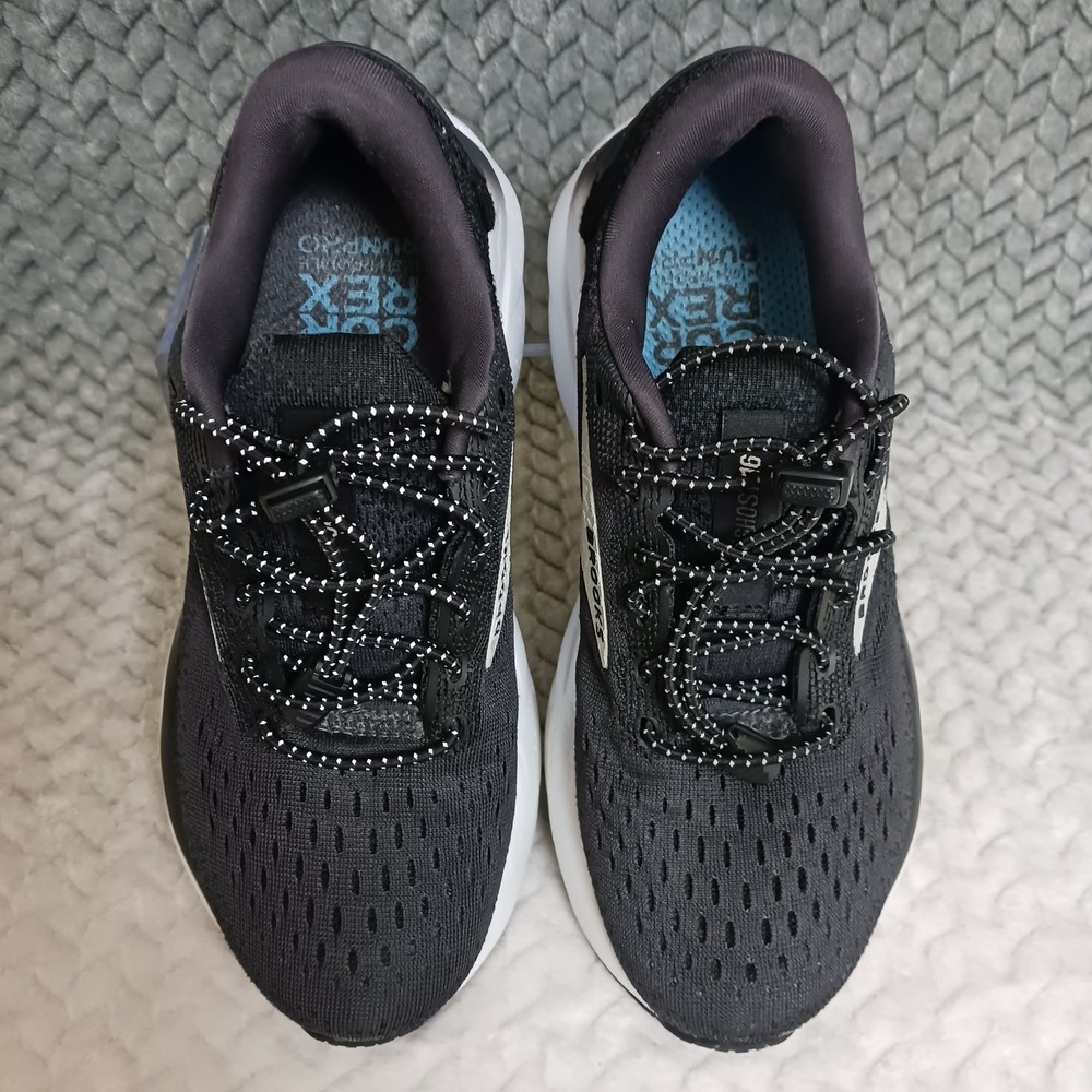 Brooks Ghost 16 Black Grey Women's Walking Running Sneakers Shoes Size 6 - Picture 5 of 15